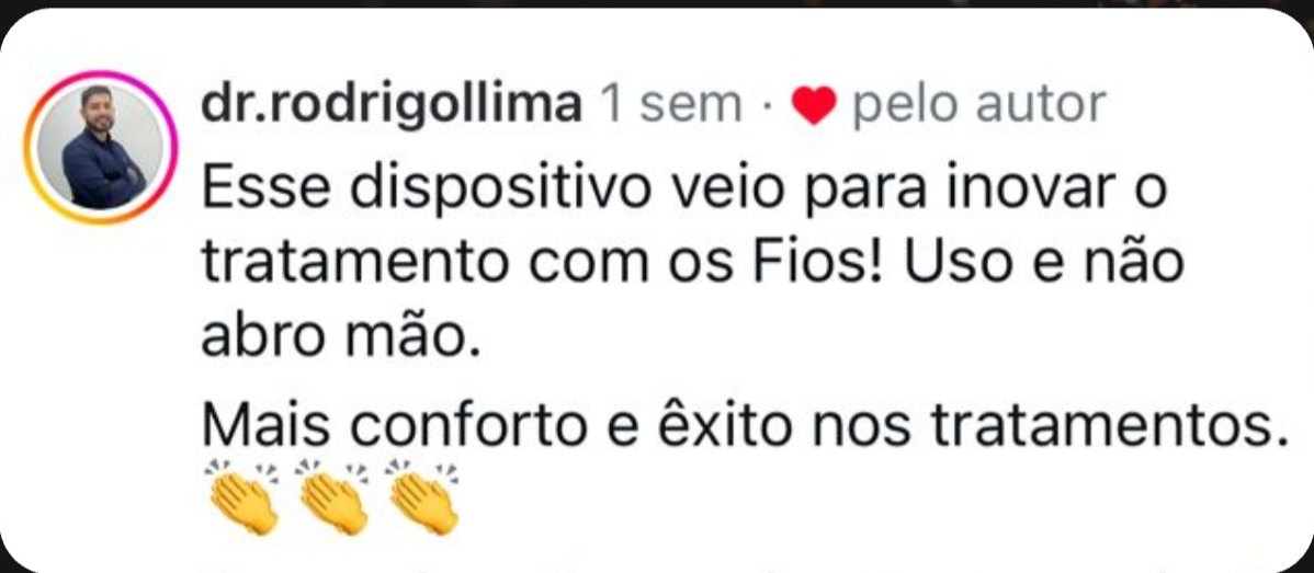 Depoimento do Dr. Rodrigo Lima no Instagram